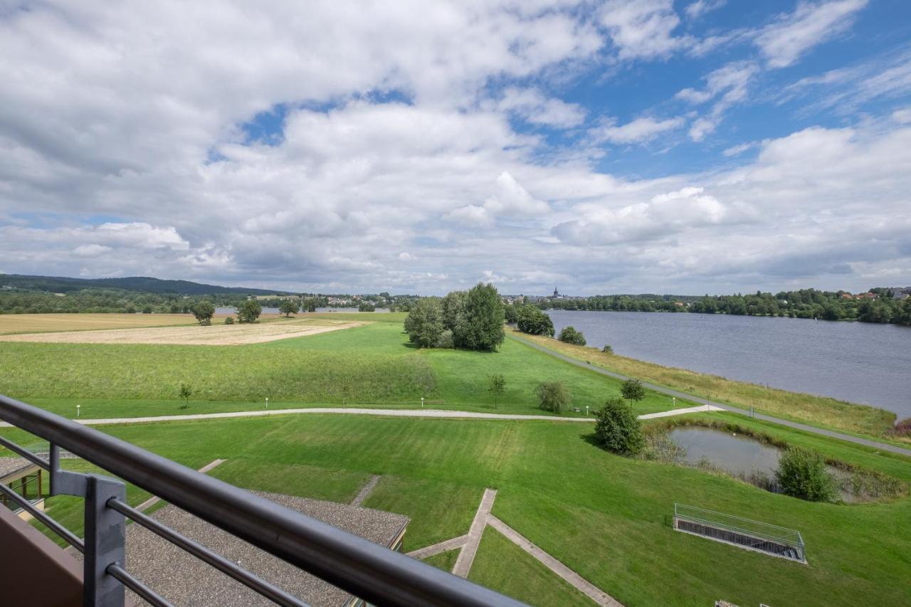 Gesundheitshotel Weissenstadt Am See Bagian luar foto